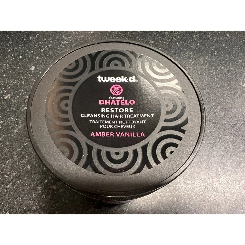Tweak'd W/ Dhatelo‎ Restore Cleansing Hair Treatment Amber Vanilla 13.05 Fl Oz